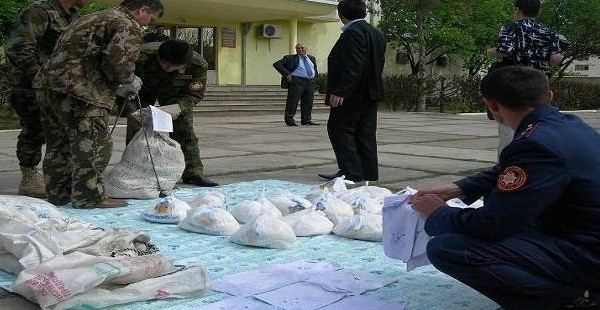 Капитан милиции задержан с 11 кг. гашиша 