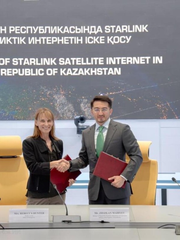 Дар Қазоқистон интернети Starlink –и Илон Маск роҳандозӣ мешавад