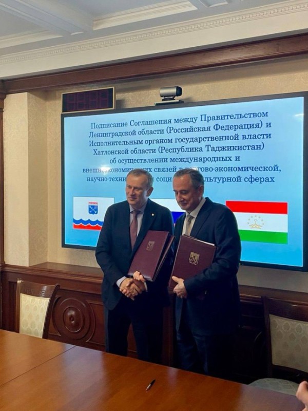 Давлатали Саид обсудил привлечение инвестиций с руководством Ленинградской области