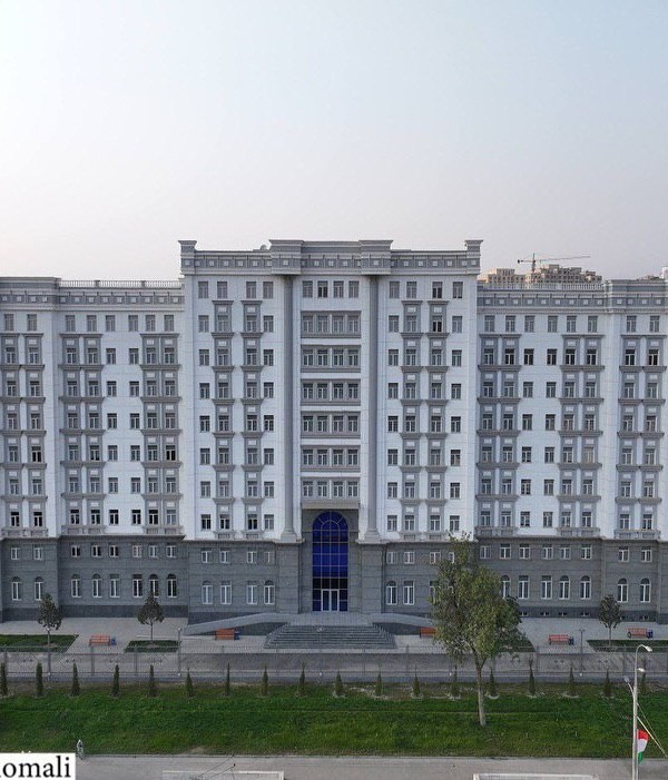 В душанбинском районе Сино построен десятиэтажный комплекс МВД