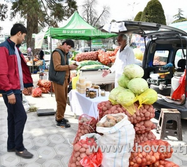 Жители Душанбе смогут купить продукты по доступным ценам на ярмарках