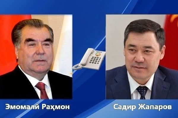Эмомалӣ Раҳмон ва Садир Жапаров робитаҳои дуҷонибаи Тоҷикистону Қирғизистонро баррасӣ намуданд