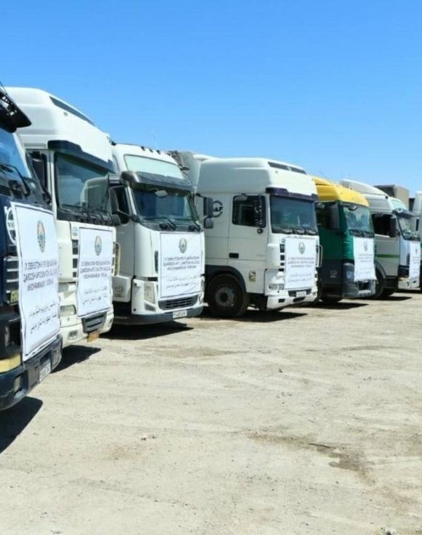 Ӯзбекистон 320 тонна кумакҳои башардӯстона ба Афғонистон ирсол кард