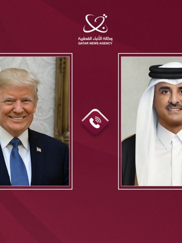 Музокироти Эрон ва Амрико: амири Қатар дар гуфтугӯи телефонӣ бо Трамп бар роҳи ҳалли дипломатӣ таъкид кард