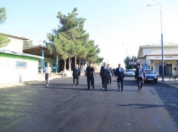 В Вахше заасфальтировали 13 км дороги Вахш – Дангара