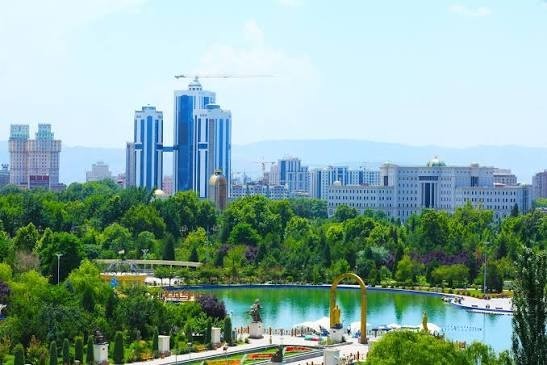 В центре Душанбе строят новый парк совместно с Южной Кореей 