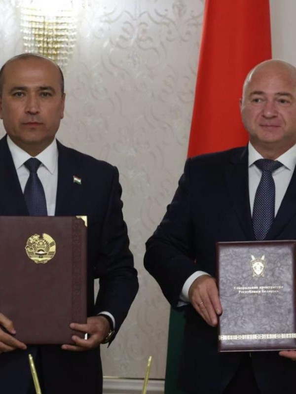 Тоҷикистон ва Беларусия барои мубориза бо коррупсия санади нави ҳамкорӣ имзо карданд