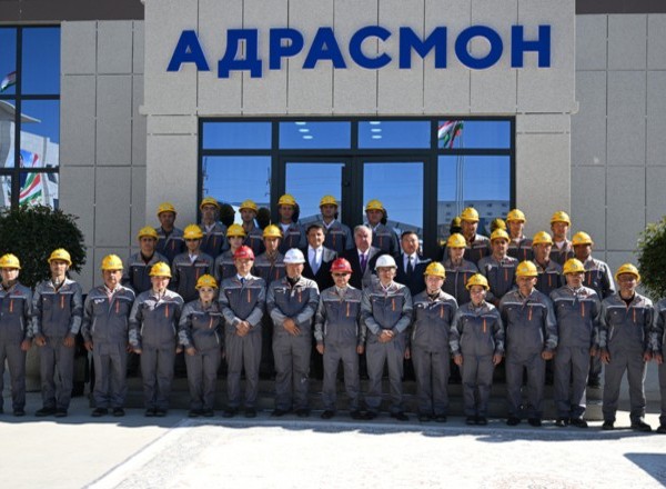В Гулистоне возобновили работу горно-обогатительного комбината «Адрасмон»