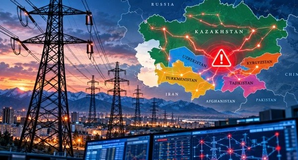 В энергосистеме Центральной Азии произошла авария