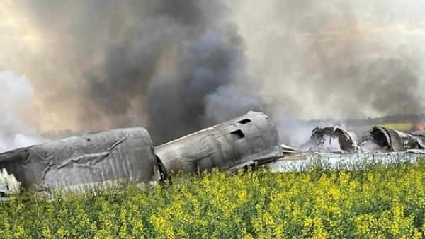 В России упал военный самолет Ту-22М3