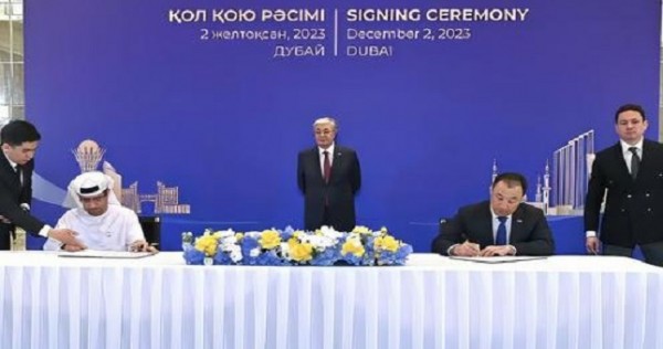 Казахстанские железные дороги создали СП с компанией из ОАЭ для развития портов на Каспии