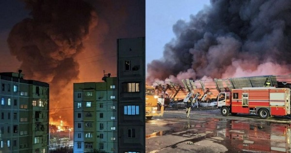 В Ташкенте на таможенном складе произошел мощный взрыв, есть пострадавшие