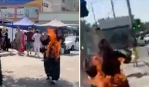 В Ташкенте женщина подожгла себя на рынке