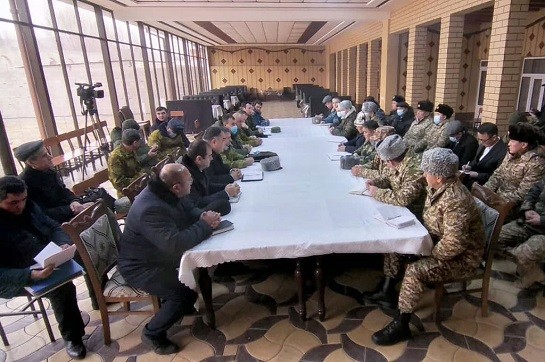 Рабочая встреча делегаций Таджикистана и Кыргызстана прошла в Исфаре