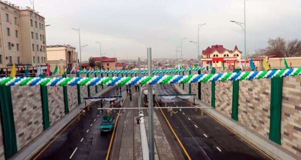 В Самарканде торжественно открыли тоннель стоимостью $13,2 млн
