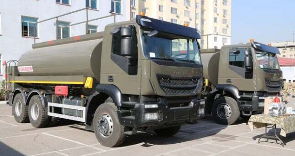 Кыргызстан получил от Турции военную технику и снаряжение