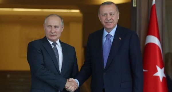 Эрдоган и Путин обсудили эскалацию на границе Азербайджана и Армении