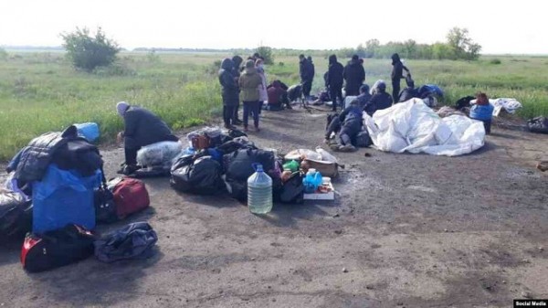 В Самарской области РФ очередная группа мигрантов требует вывезти их в Кыргызстан