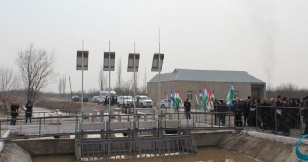 Два новых гидропоста открыли на границе Таджикистана и Узбекистана