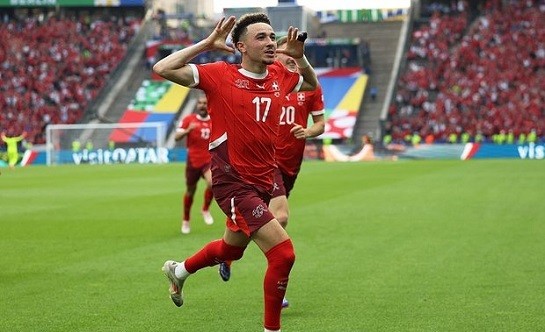 Швейцария обыграла Италию и первой вышла в четвертьфинал Евро-2024