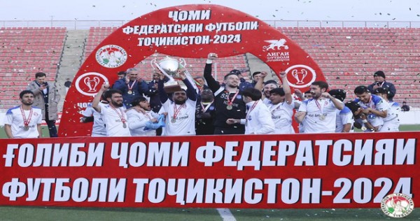 «Равшан» впервые в своей истории выиграл Кубок Федерации футбола Таджикистана