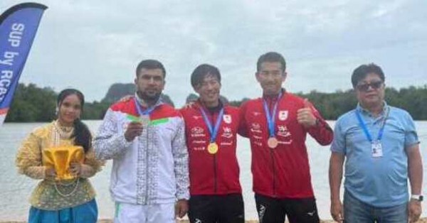 Таджикские спортсмены выиграли две медали на чемпионате Азии по гребле