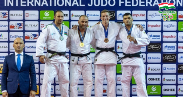 Таджикские дзюдоисты завоевали две бронзовые медали на чемпионате мира среди ветеранов спорта