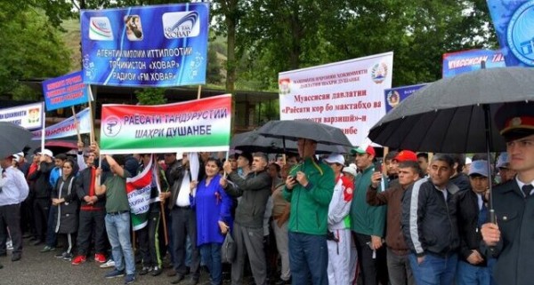 В Национальном беге и веломарафоне в Душанбе приняли участие более 46 500 человек