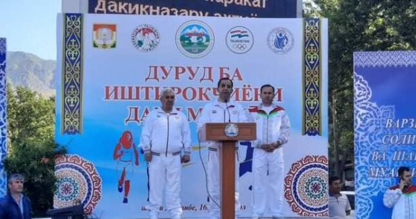 В национальном беге приняли участие более 295 тысяч человек по всему Таджикистану