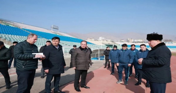 В районе Джалолиддина Балхи строят стадион на 15 тысяч зрительских мест