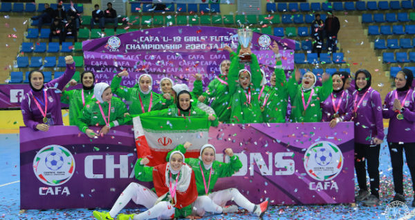 В Душанбе завершился чемпионат CAFA-2020 по футзалу среди девушек до 19 лет