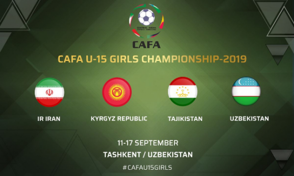Женская юниорская сборная Таджикистана (U-15) примет участие в чемпионате CAFA-2019 в Ташкенте