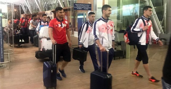 Сборная Таджикистана прибыла в Индию на турнир «Hero intercontinental cup 2019»