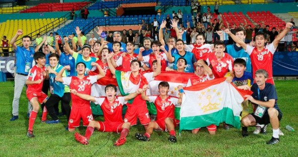 Юношеская сборная Таджикистана (U-16) вышла в финал чемпионата Азии-2018