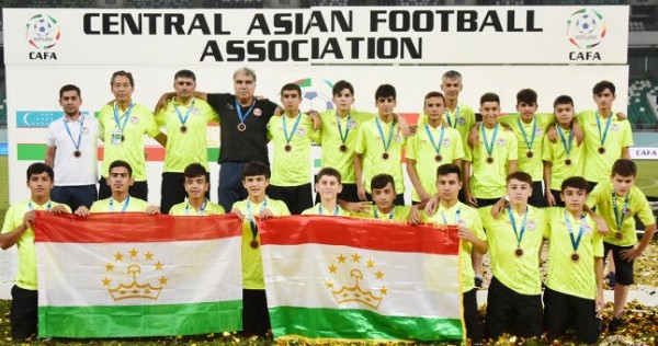 Юношеская сборная Таджикистана (U-15) – бронзовый призёр чемпионата CAFA