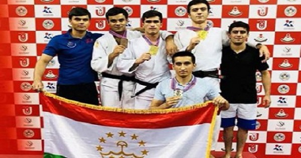 Таджикские борцы завоевали 4 медали на чемпионате Азии по дзюдо среди молодежи