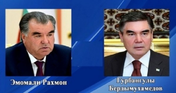 Эмомали Рахмон поздравил Гурбангулы Бердымухамедова с днем рождения