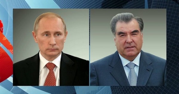 Эмомали Рахмон поздравил Владимира Путина с успешным завершением голосования по поправкам в Конституцию в РФ