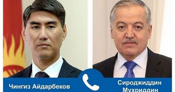 Главы МИД Таджикистана и Кыргызстана обсудили вопросы урегулирования конфликта на границе