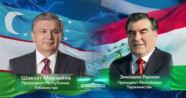 Президенты Узбекистана и Таджикистана обсудили вопросы совместной борьбы с Covid-19