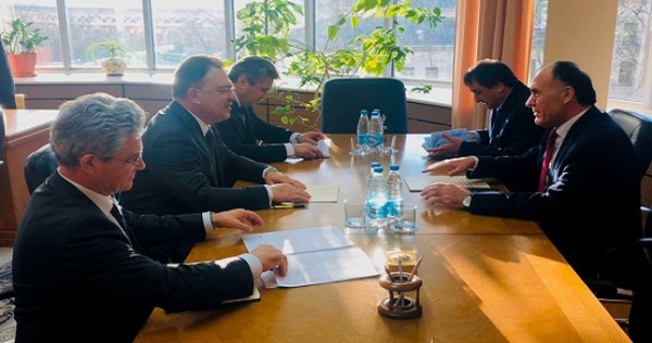 Махмадшариф Хакдод встретился с Евдоченко в Минске