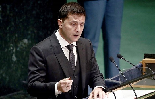 Зеленский обвинил Россию в ведении войны против Украины в центре Европы
