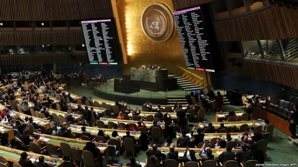 Казахстан проголосовал против обсуждения в ООН ситуации в Крыму и Донбассе