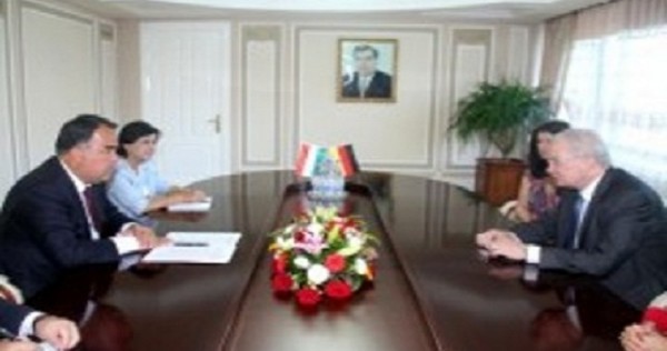 Глава Согда встретился с послом Германии