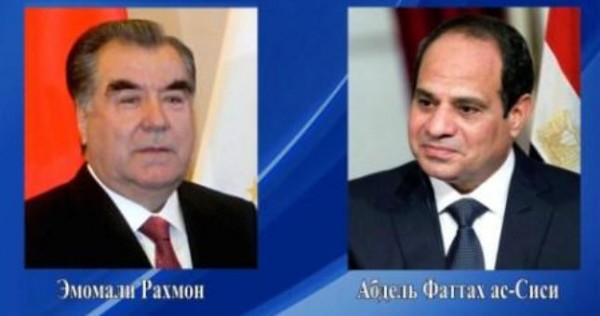 Эмомали Рахмон поздравил президента Египта в связи с победой на выборах