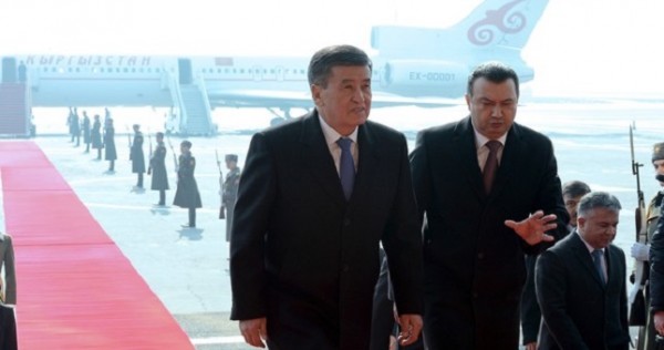 Президент Кыргызстана прибыл в Душанбе