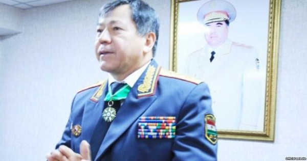 Глава МВД Таджикистана стал генерал-полковником милиции