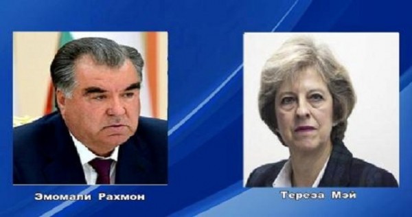 Президент Таджикистана выразил соболезнования премьер-министру Великобритании