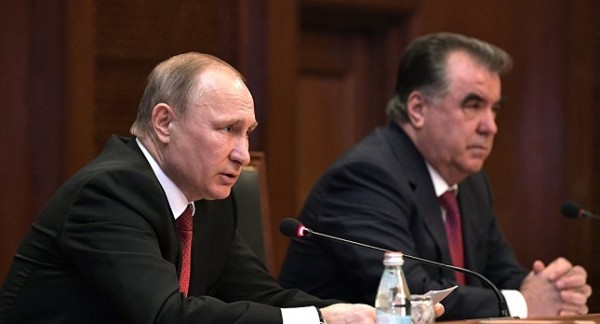 Путин: борьба с терроризмом отвечает общим с Таджикистаном интересам