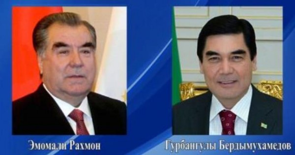 Эмомали Рахмон поздравил Президента Туркменистана Гурбангулы Бердымухамедова